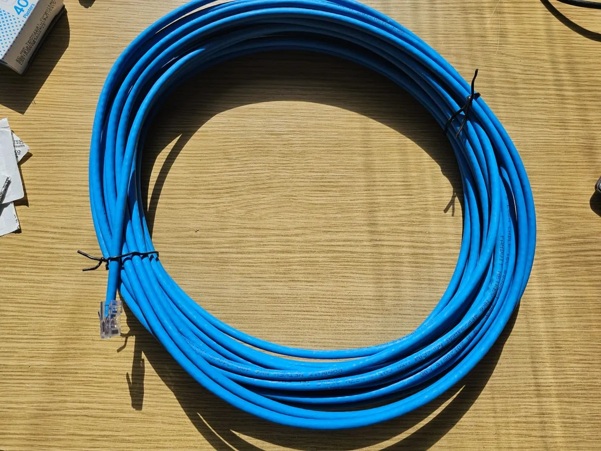 15m Cat 6 ethernet cable Cat6 15 metres - Image 1