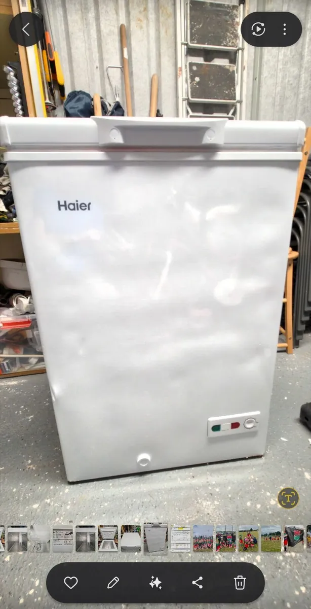 Haier small chest freezer - Image 1