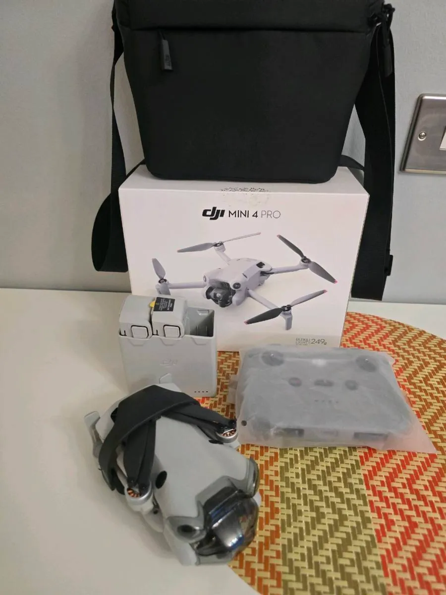 DJI Mini 4 Pro Fly More Combo with DJI RC-N3 AsNEW - Image 1