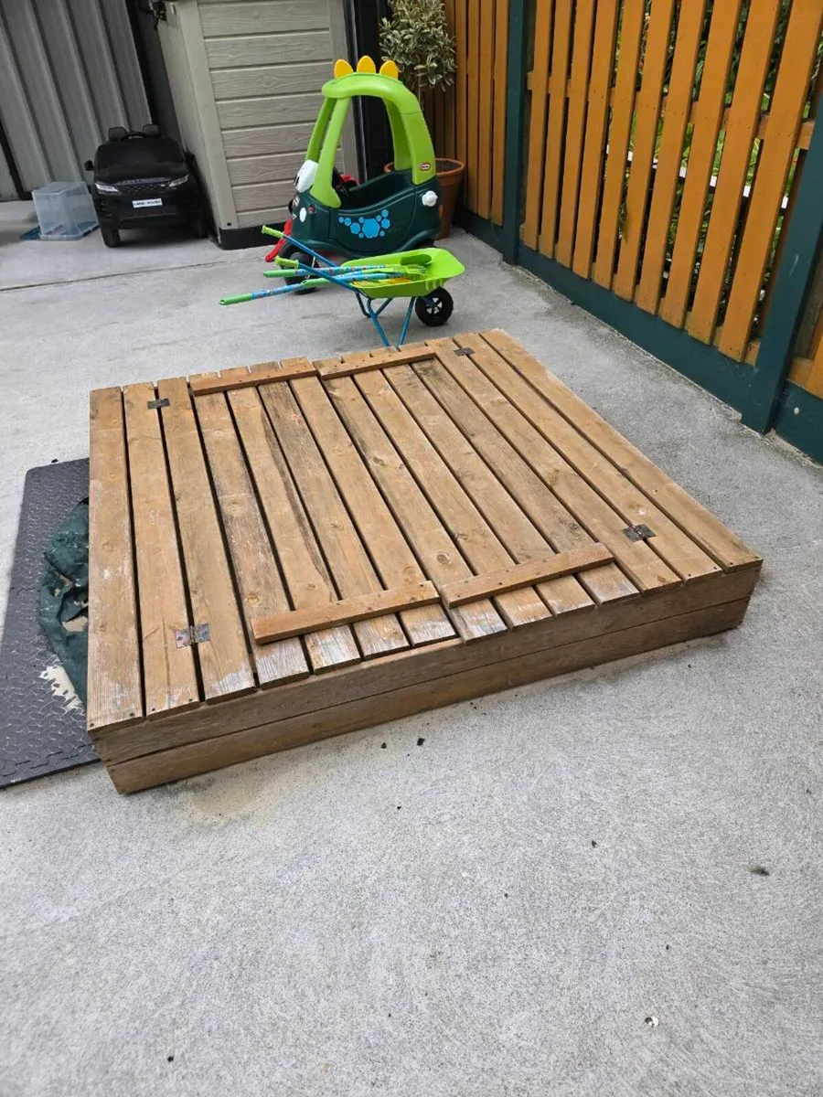 Wooden Sand Box - Image 2