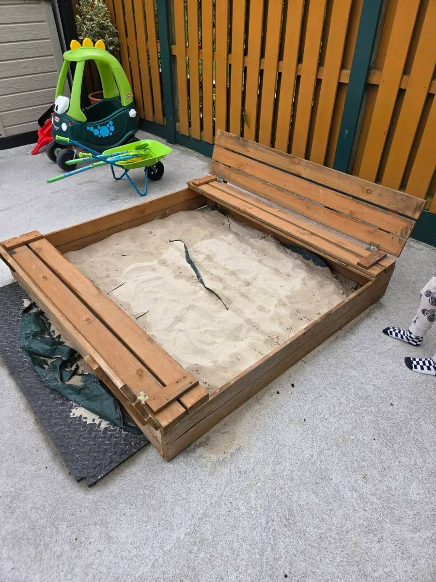 Wooden Sand Box - Image 1