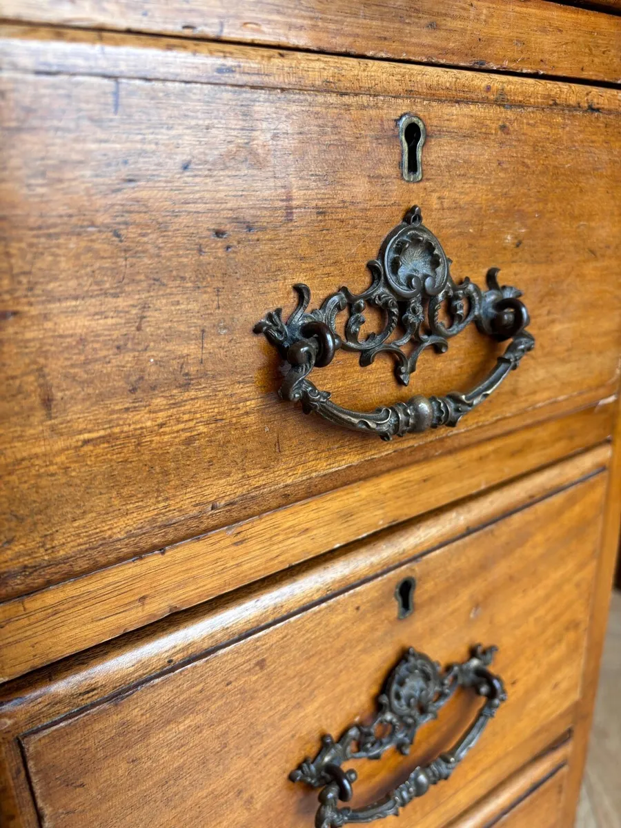 Solid Wood Pedestal Desk - Image 3