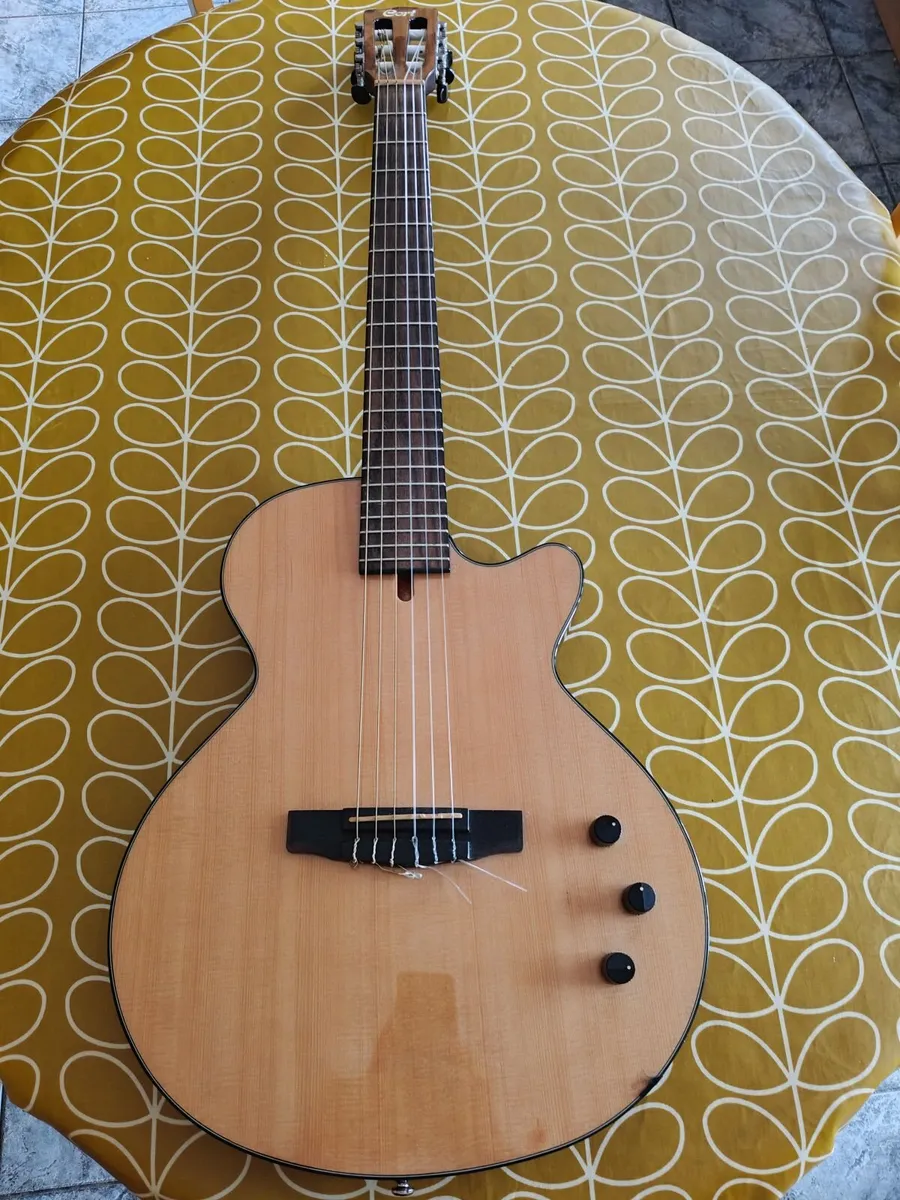 Cort Electric Nylon Classical Guitar - Image 1