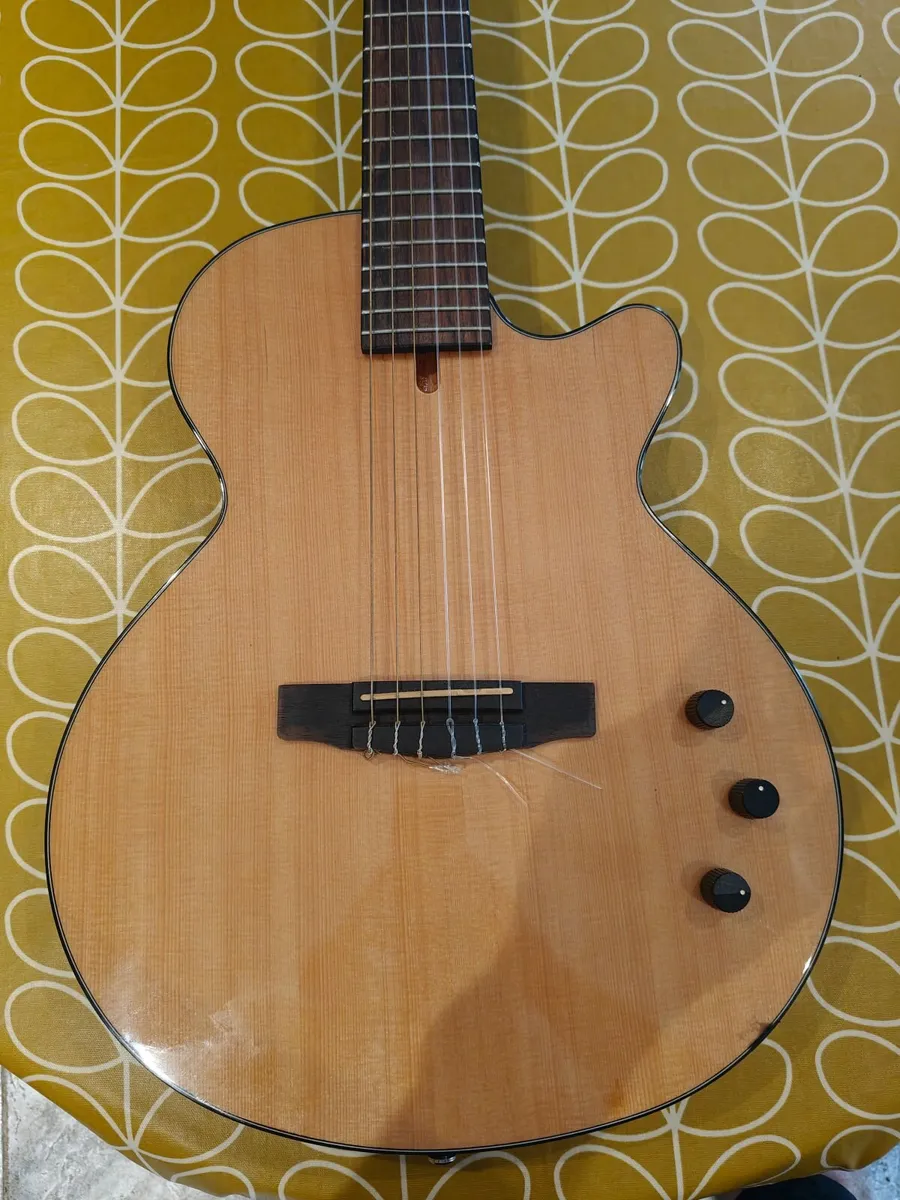 Cort Electric Nylon Classical Guitar - Image 4