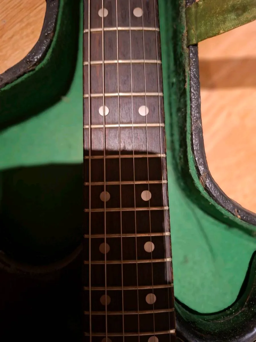 1960's Hofner Selmer Strat with original case - Image 2