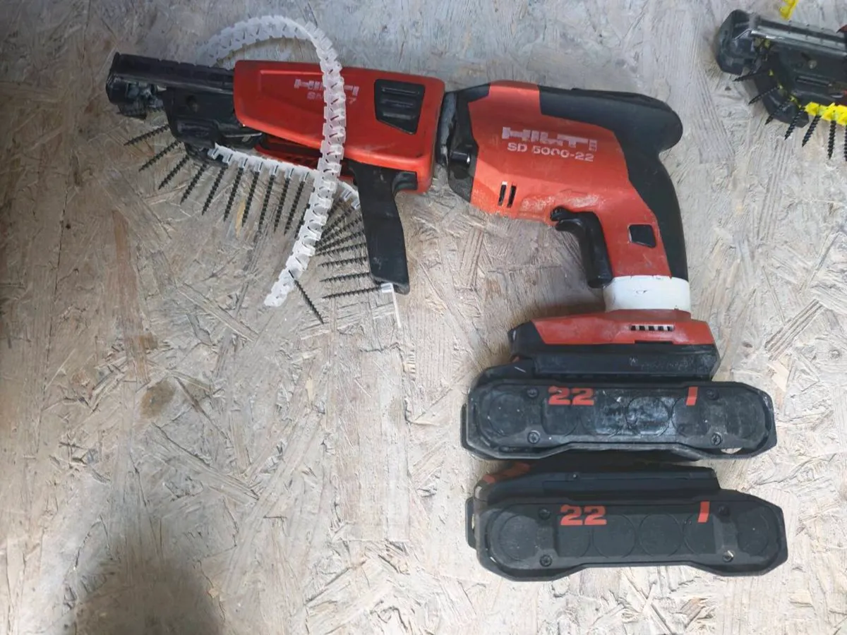 Hilti ad 5000 22 li-ion drywall gun - Image 3