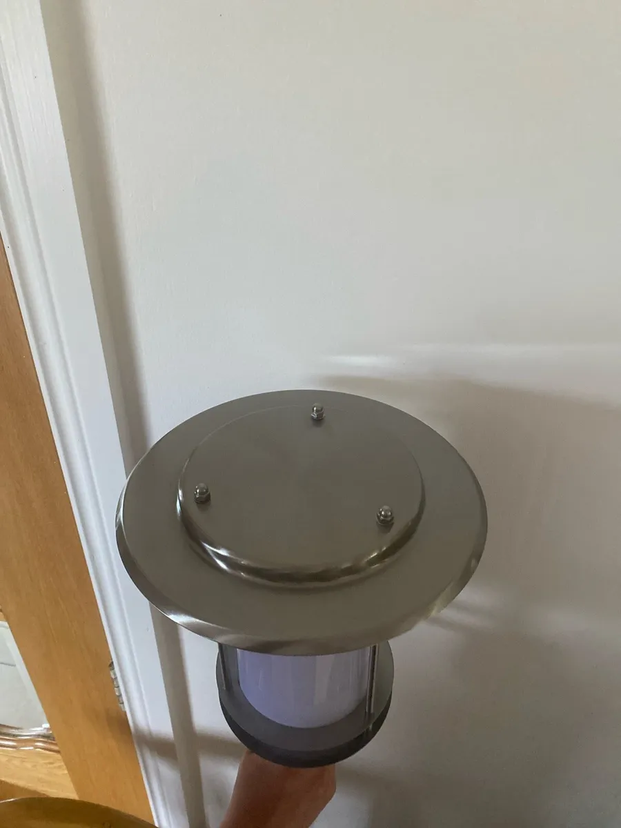 Stainless Steel Wall Lantern - Image 4