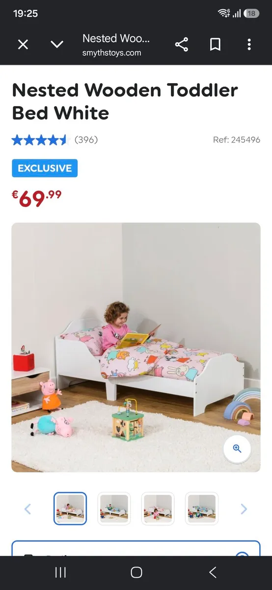 Toddler bed