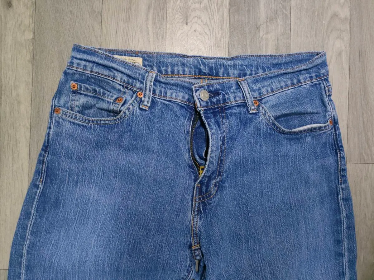 Levis 511 Slim Fit Jeans Mens W32 L32 - Image 3