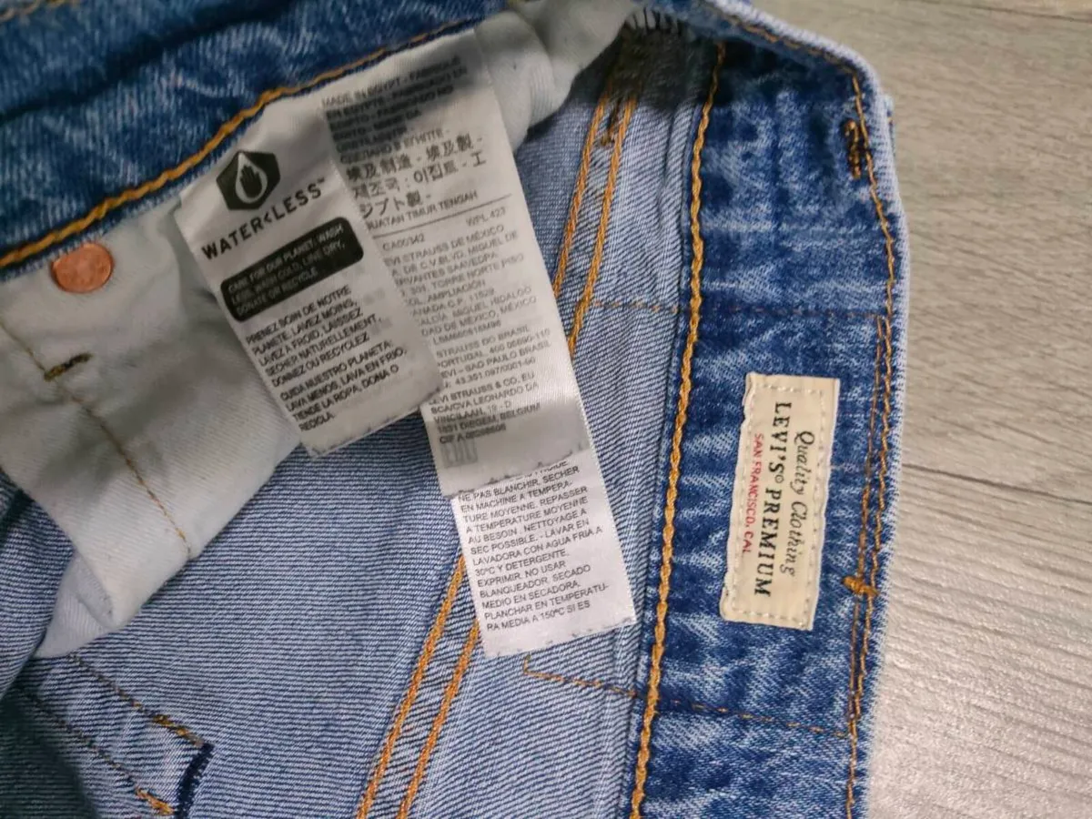 Levis 511 Slim Fit Jeans Mens W32 L32 - Image 4