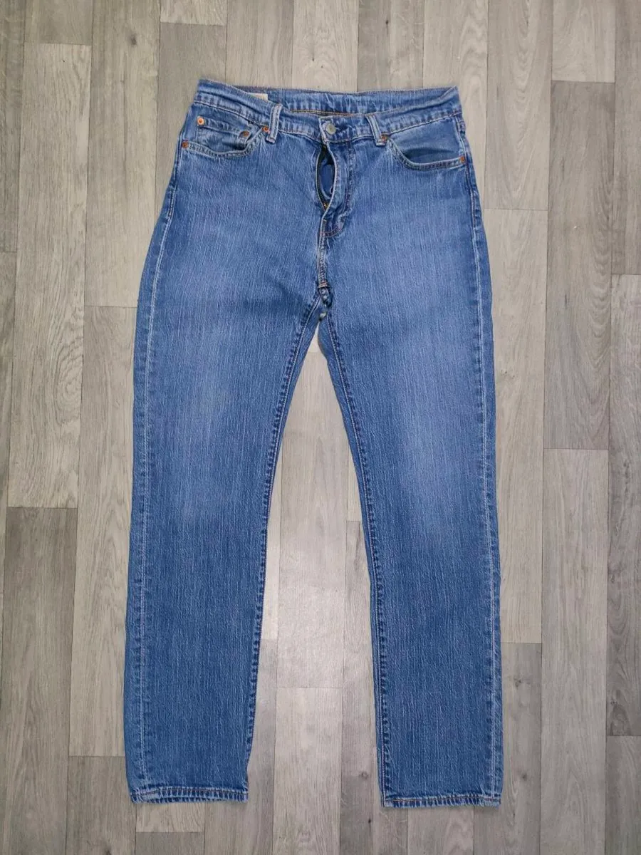 Levis 511 Slim Fit Jeans Mens W32 L32 - Image 1