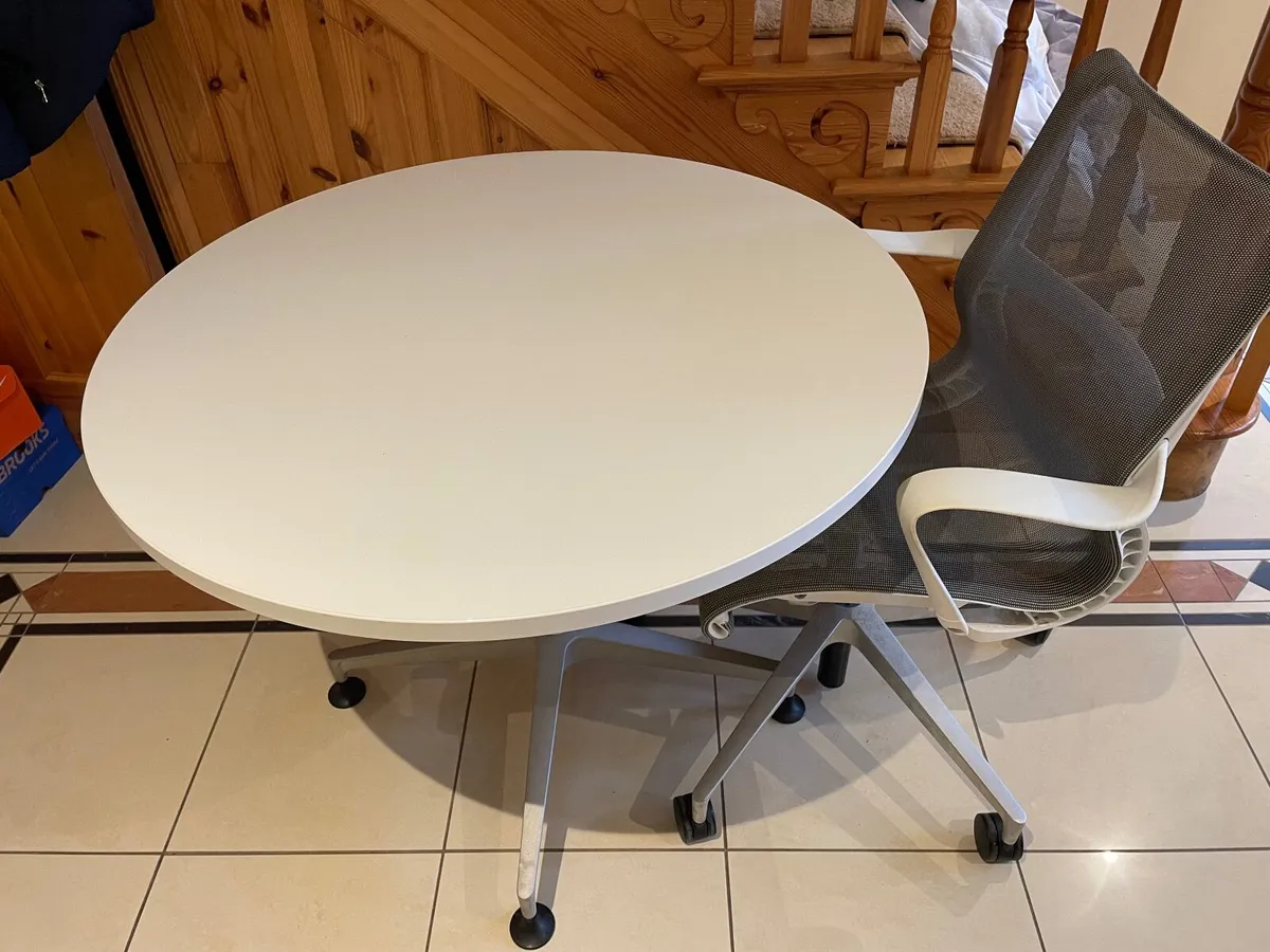 Desk And Swivel Chair - Image 3