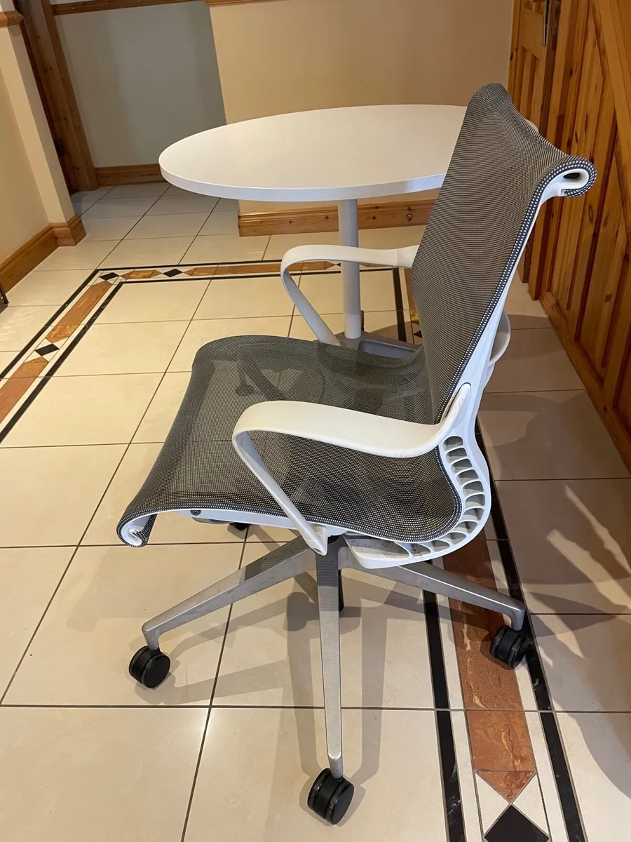 Desk And Swivel Chair - Image 4