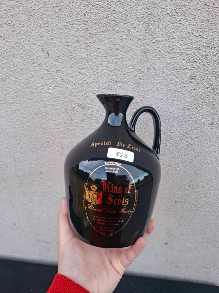 King of scot whiskey bottle - Image 1