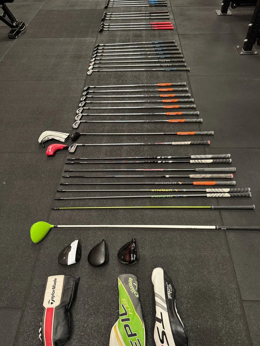60 Premium Golf Clubs, Shafts, Putters, Wedges - Image 1