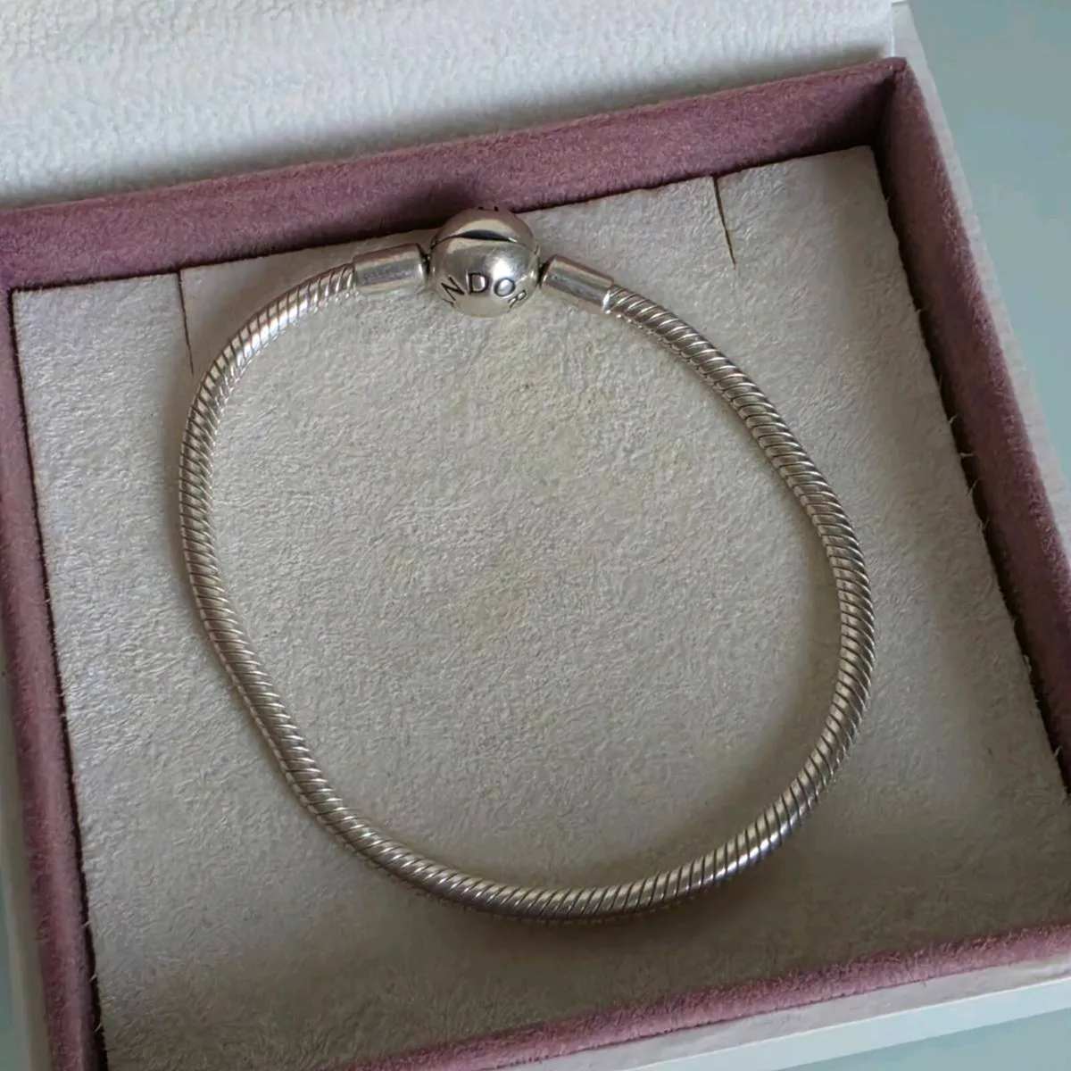 Pandora bracelet moments claps very good condition - Image 3