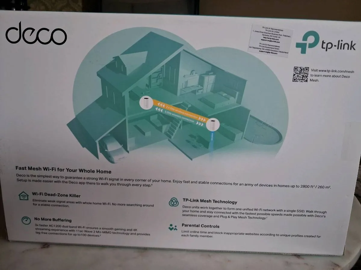 Deco M4 Wifi System  Extender - Image 2