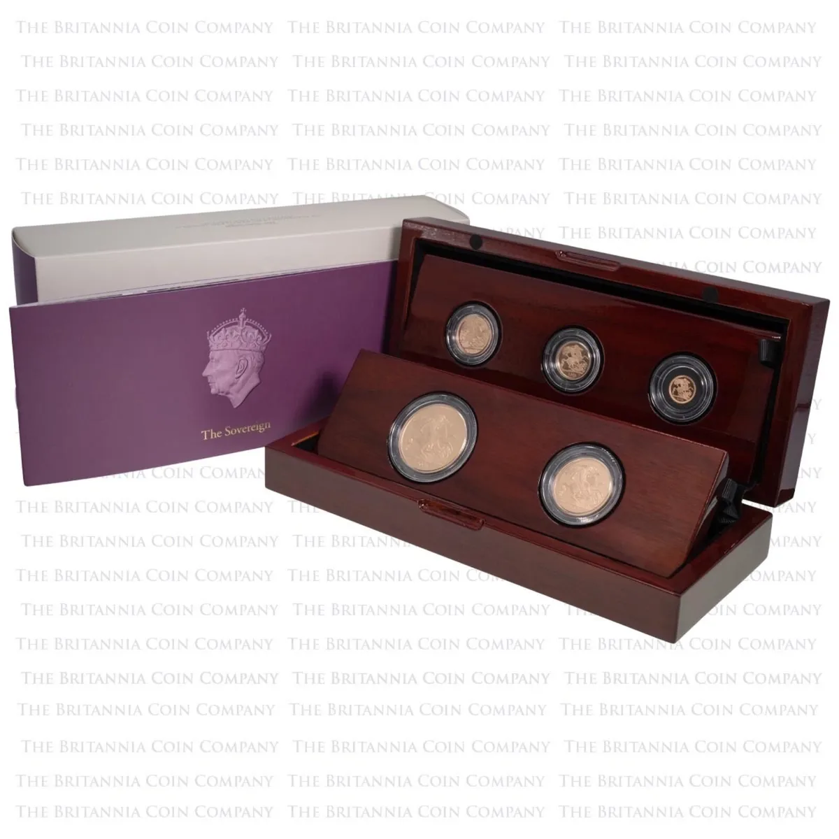 The Coronation Five-Coin Gold Proof Set - Image 1