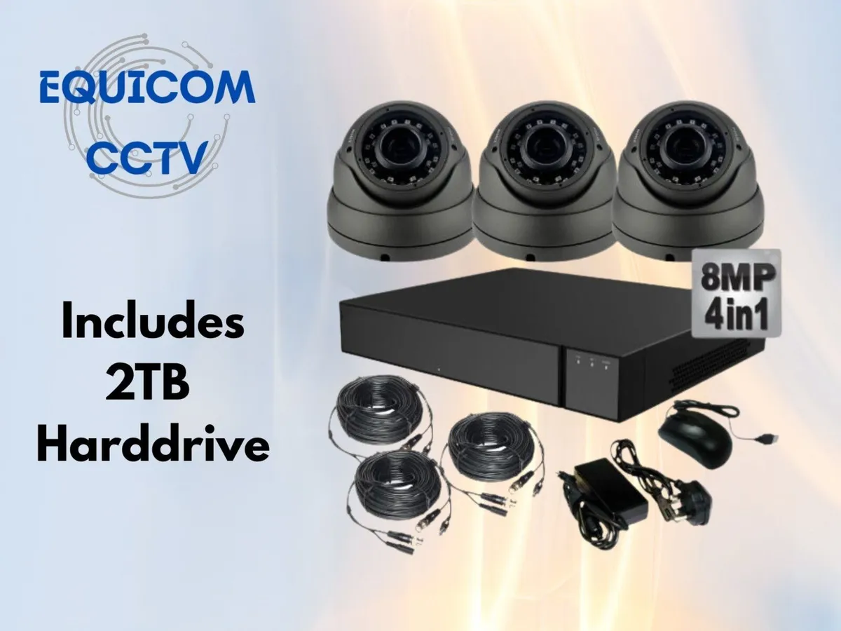 3 Camera CCTV system - Image 2