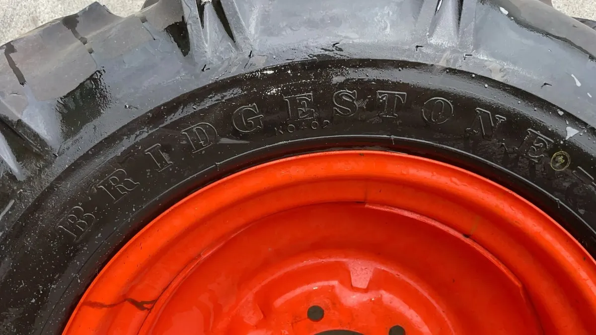 Rear Agri Tyres + Rim - Image 3