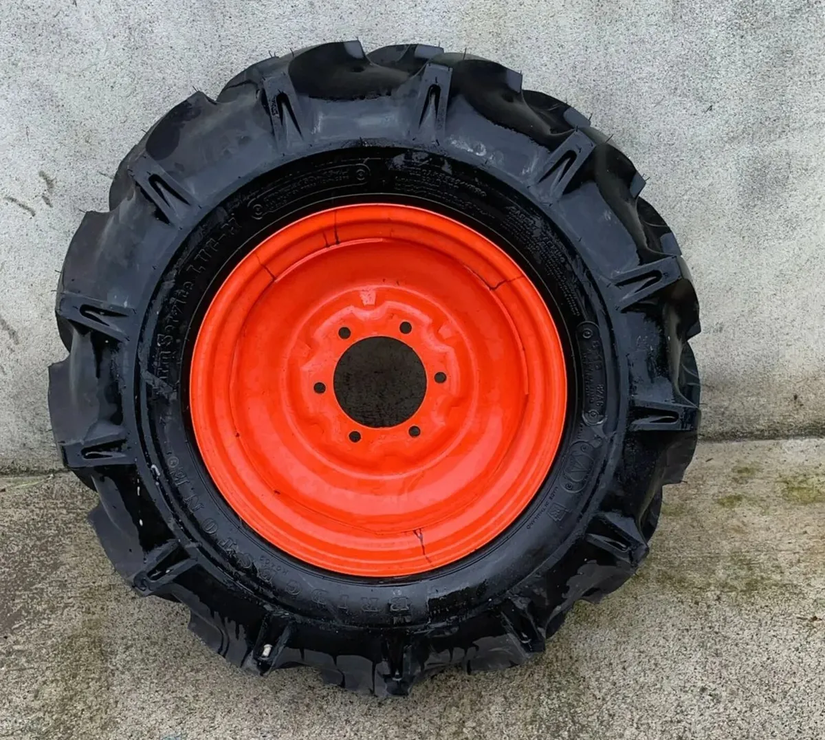 Rear Agri Tyres + Rim - Image 1