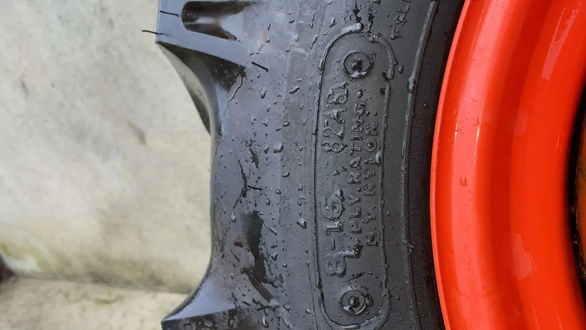 Rear Agri Tyres + Rim - Image 4