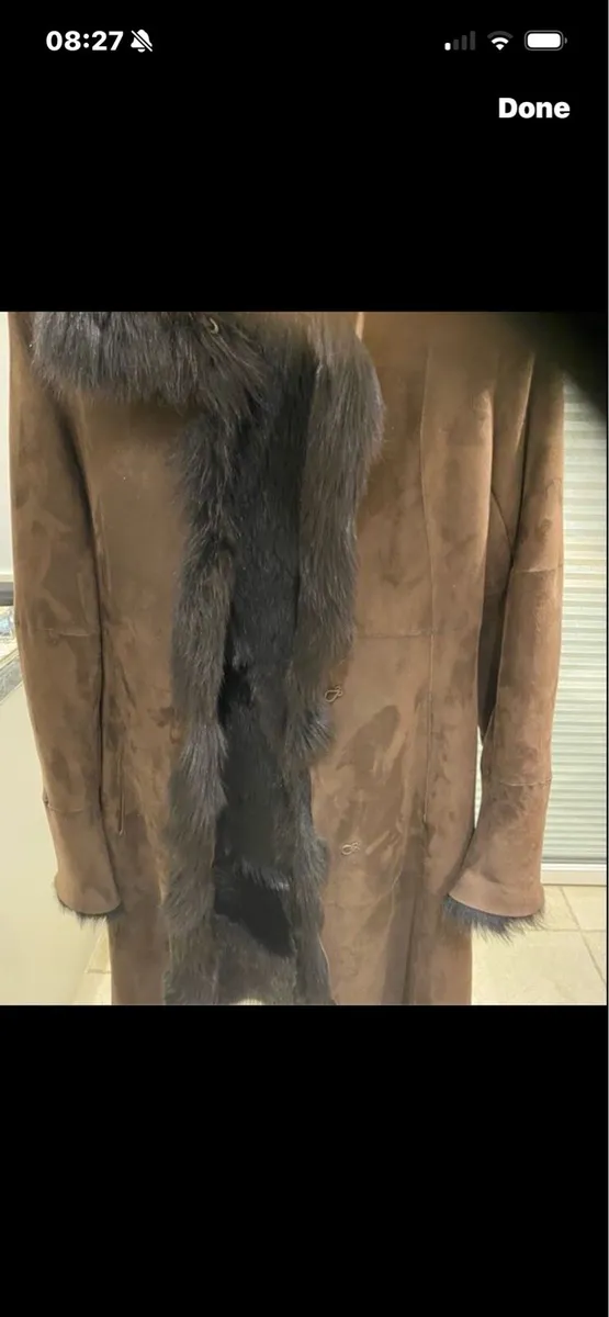 Andrew Mark Sherling Luxurious Lamb suede Coat - Image 2