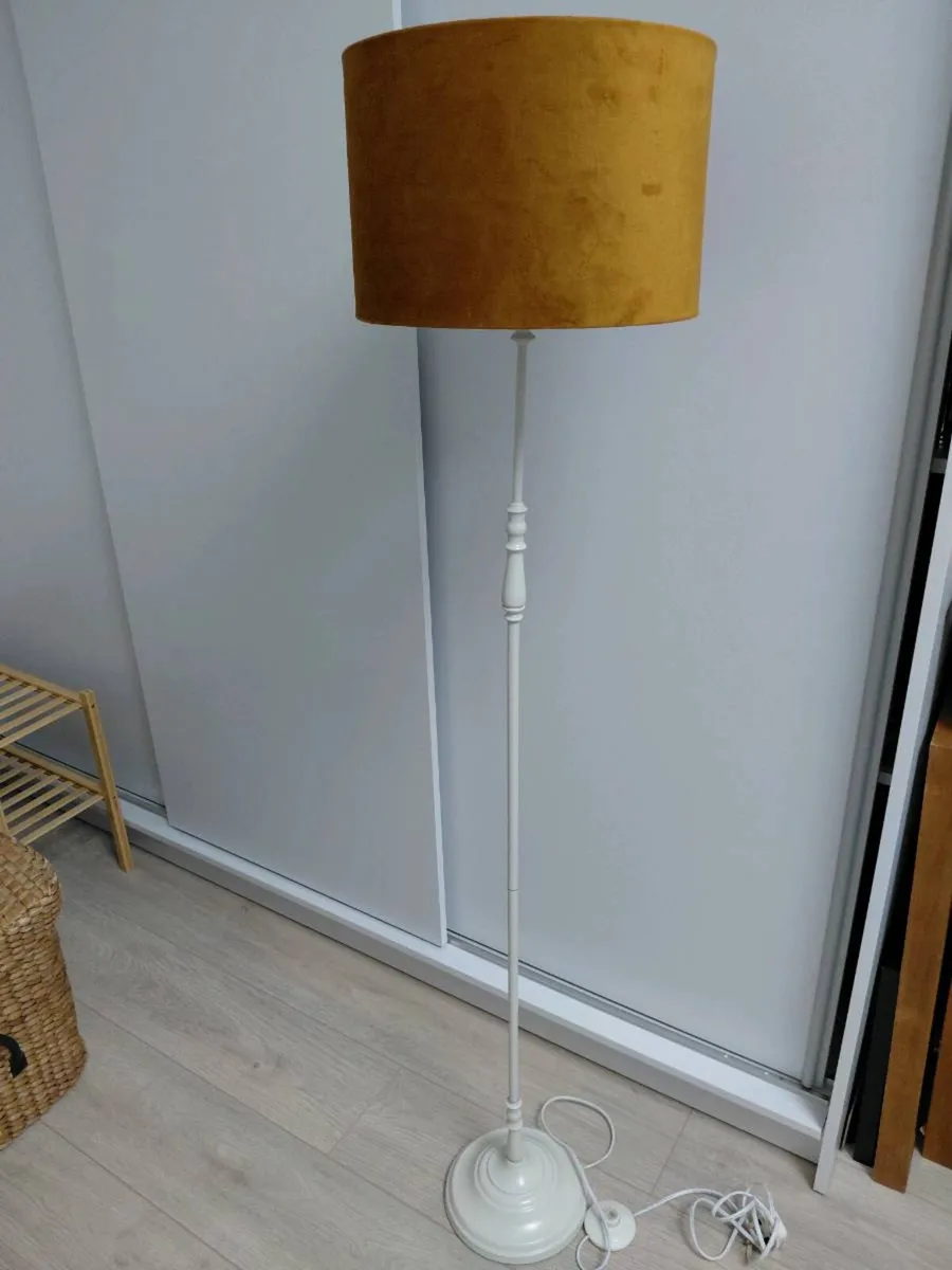 Laura Ashley standard lamp and a lampshade