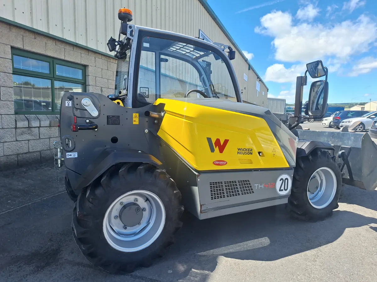 Wacker Neuson TH412 2nd hand AS NEW - Image 2