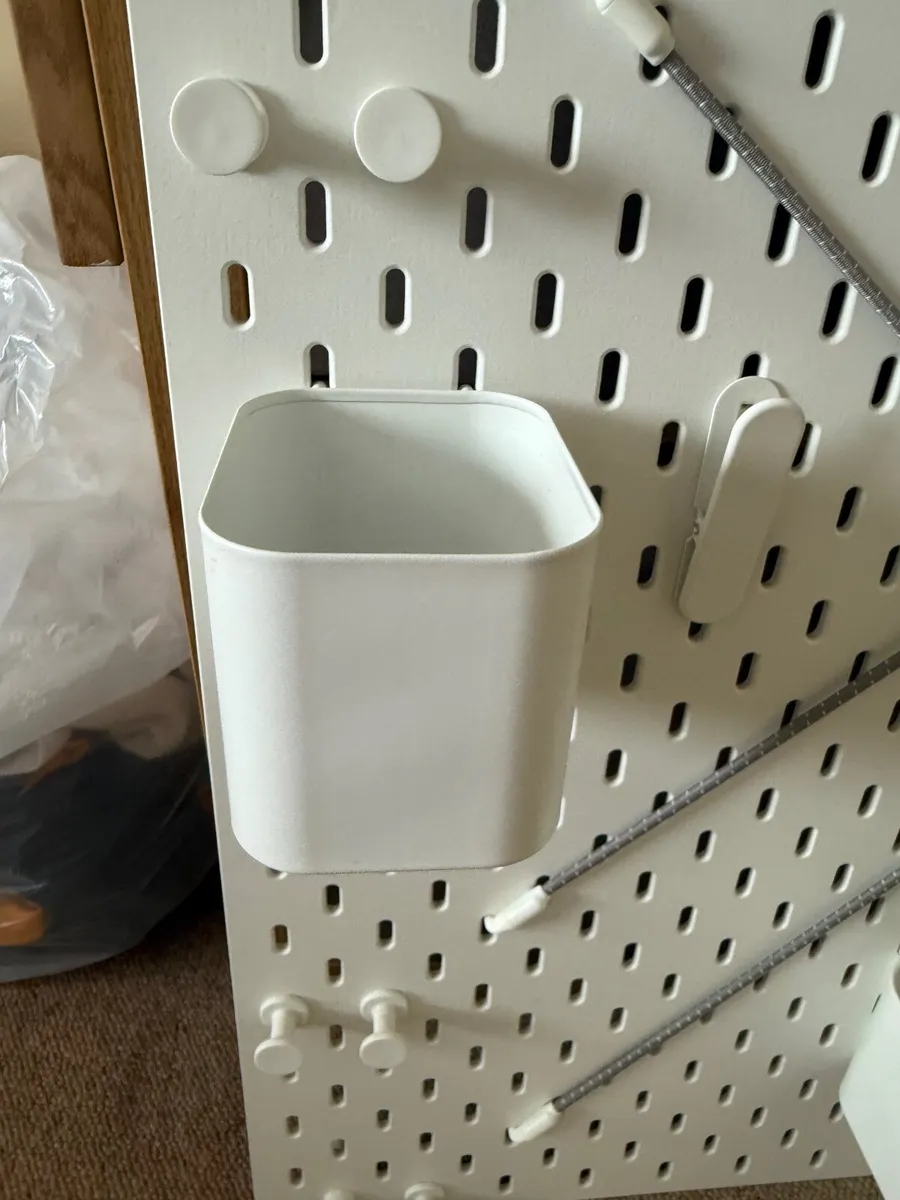 IKEA Skadis Peg Board & Accessories - Image 2