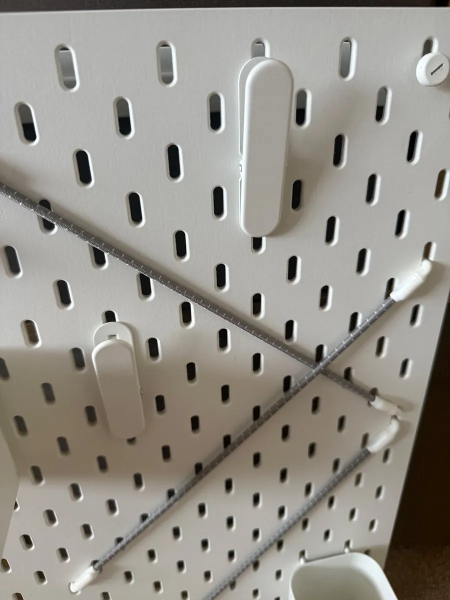 IKEA Skadis Peg Board & Accessories - Image 3