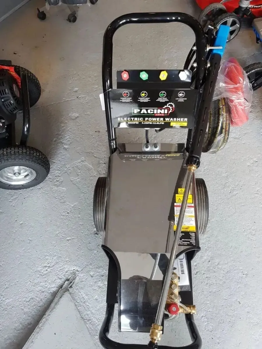 PACINI ELECTRIC PRESSURE WASHER - FOR SALE - Image 3