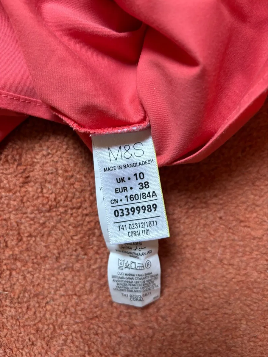 3 M&S Summer Short Sleeve Fitted shirts - Image 4