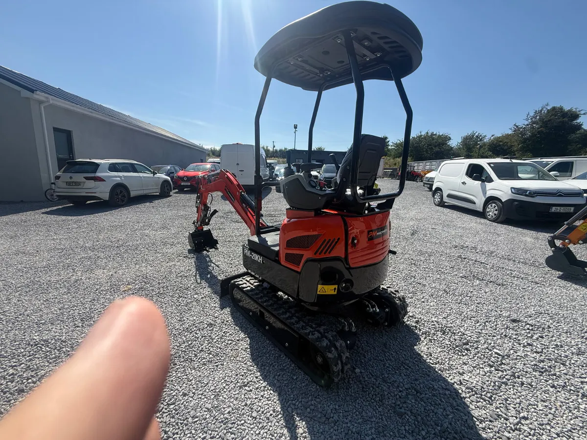 2026  PM-20KH 2 Tonne Mini Excavator – - Image 3