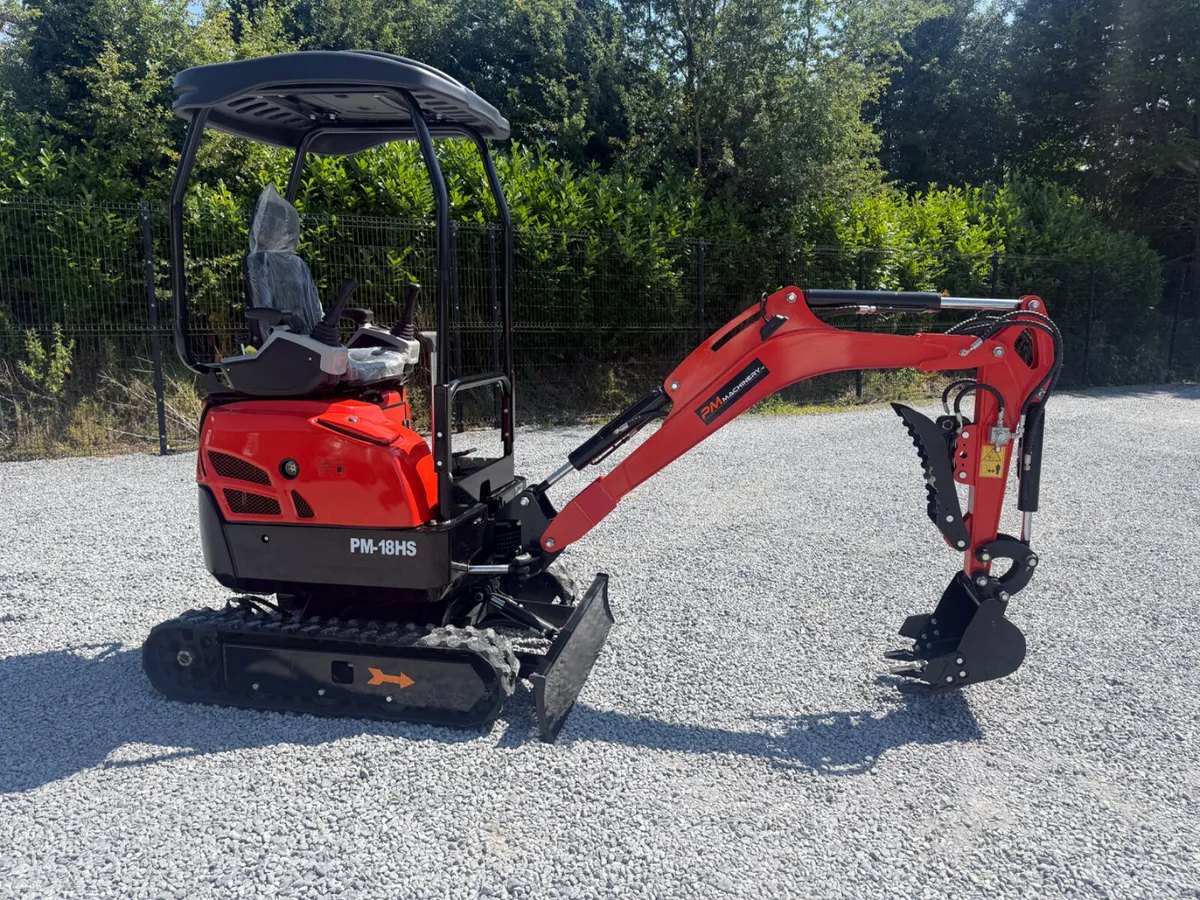 2026  PM-16HS 1.8 Tonne Mini Excavator - Image 4