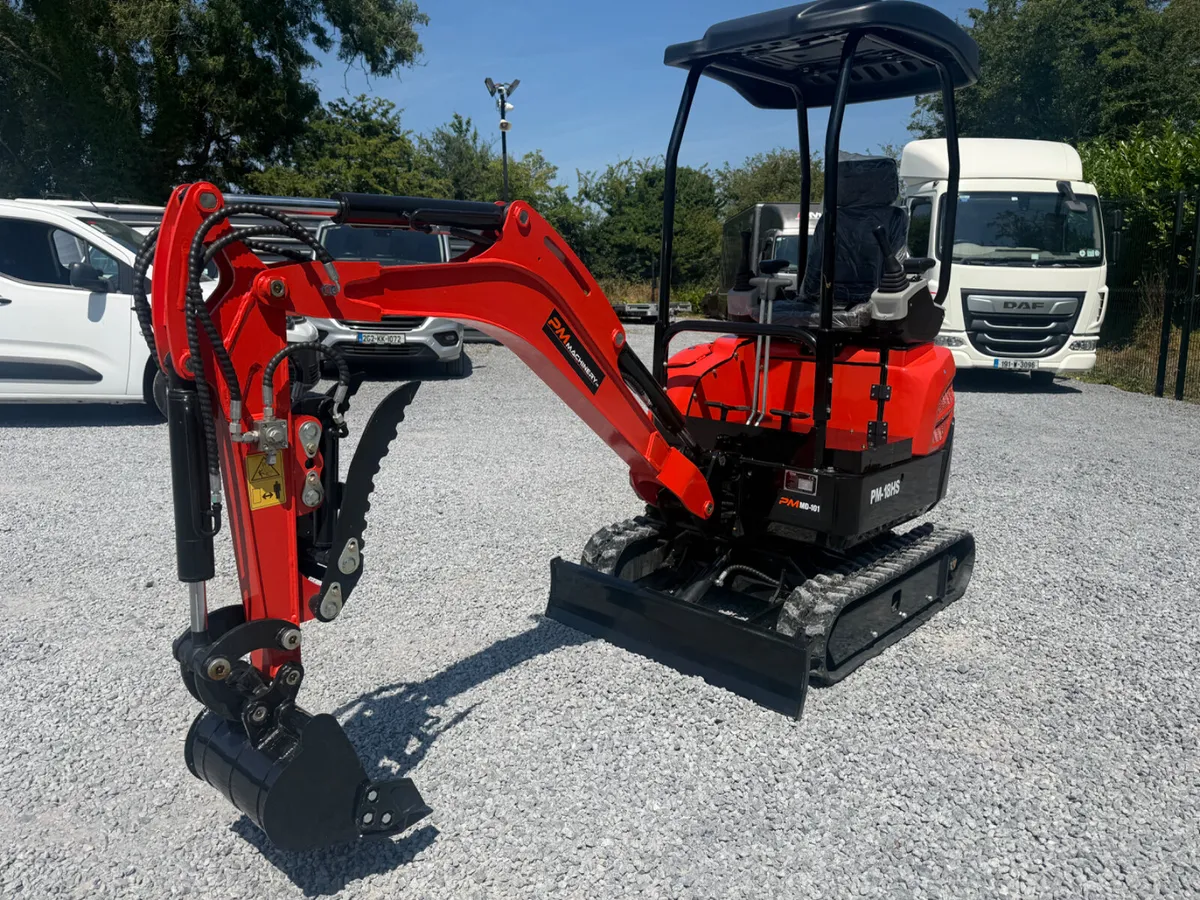 2026  PM-16HS 1.8 Tonne Mini Excavator - Image 2