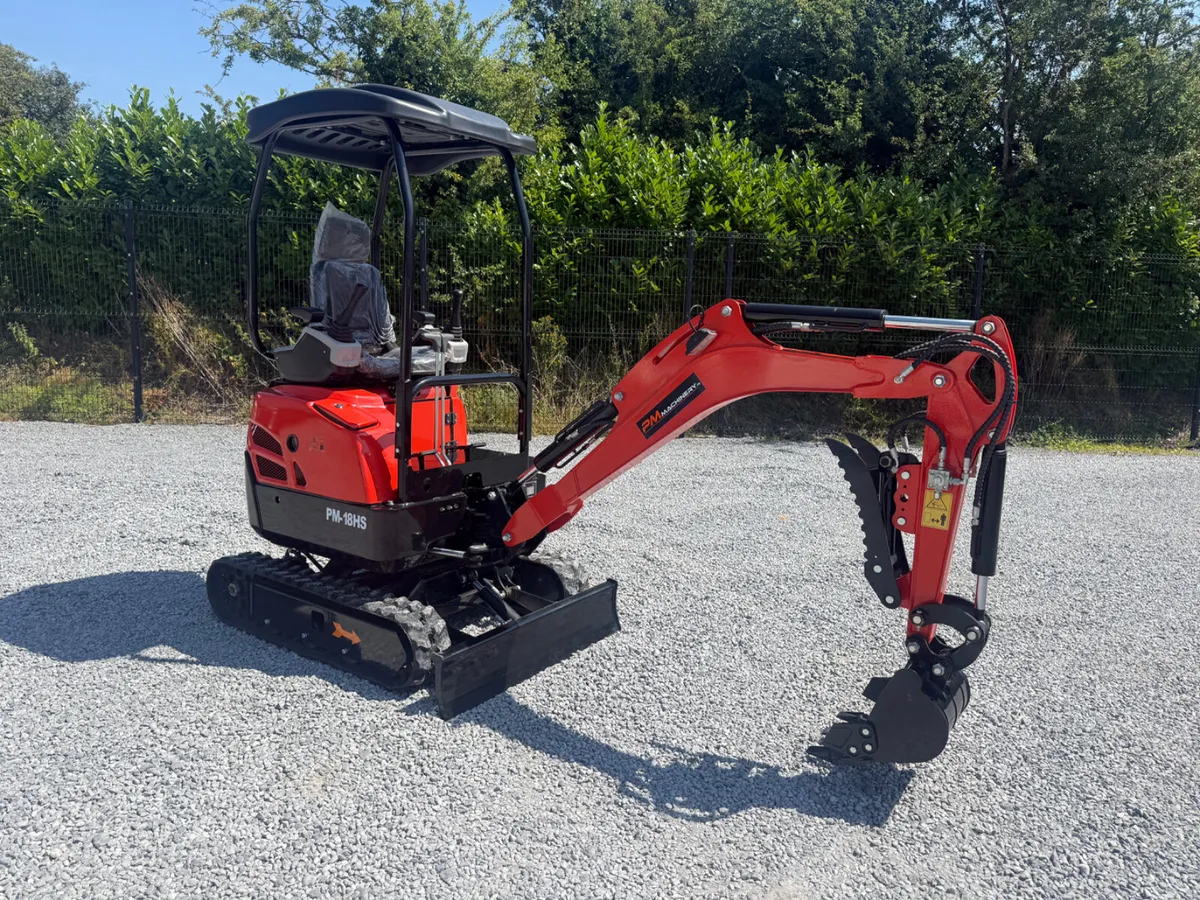 2026  PM-16HS 1.8 Tonne Mini Excavator - Image 1