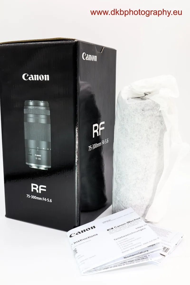 CANON RF 75-300mm F4-5.6 LENS #0601 - Image 2
