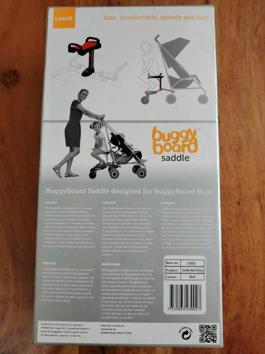 Lascal buggy board saddle - Image 2
