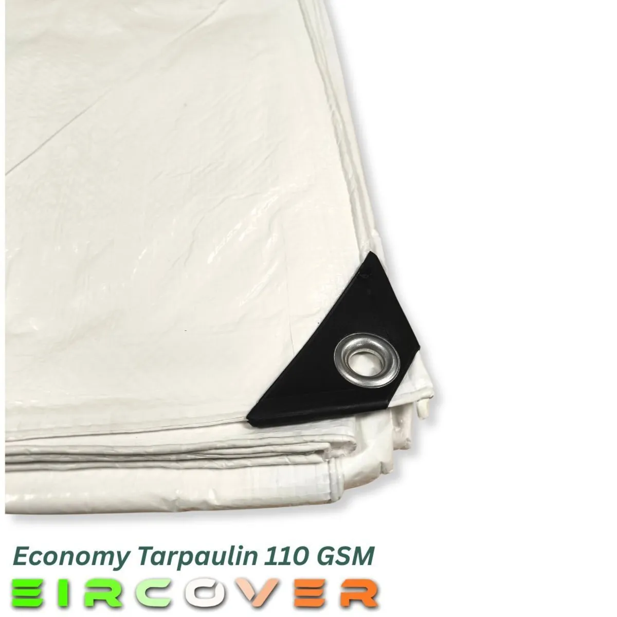 Economy Tarpaulin  5.5m x 7m (18' - 23') 110 gsm - Image 4