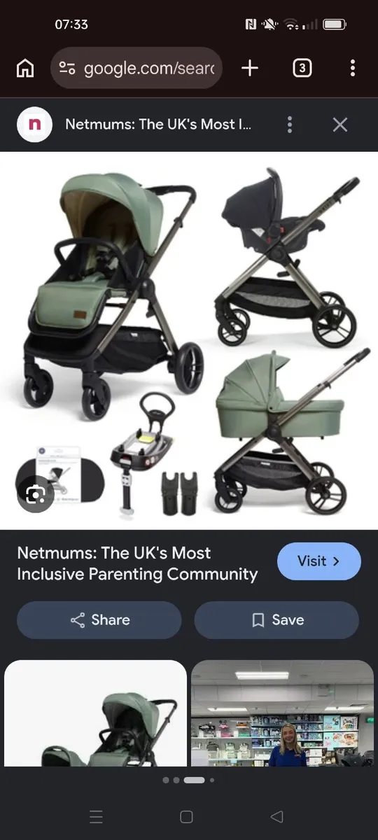 Baby drift travel sytem isofix - Image 1