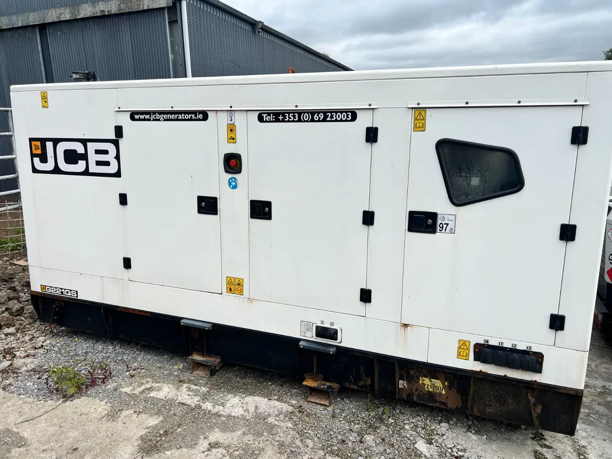 JCB G221QS 200KVA generator - Image 1