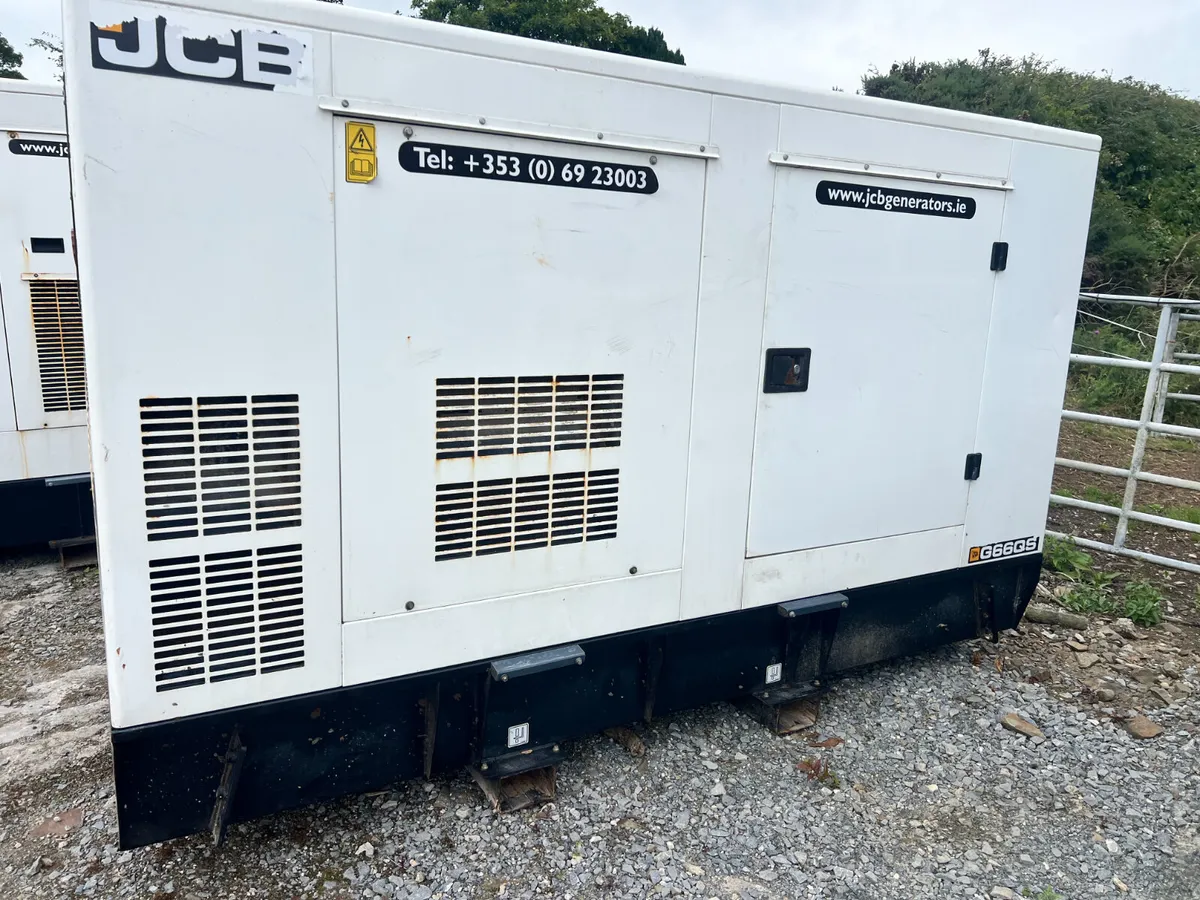 Jcb G66QS 63KVA Generator - Image 1