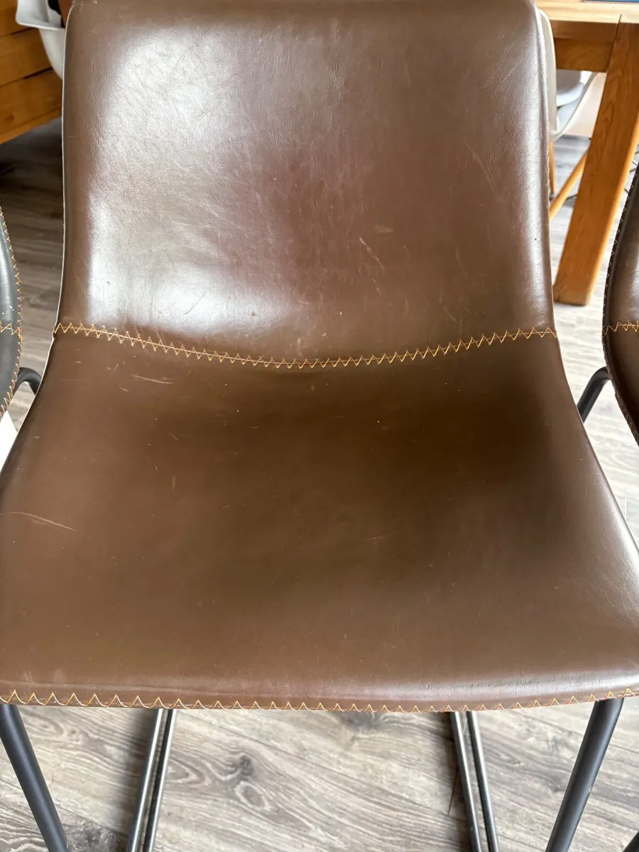Bar stools x4 - Image 3