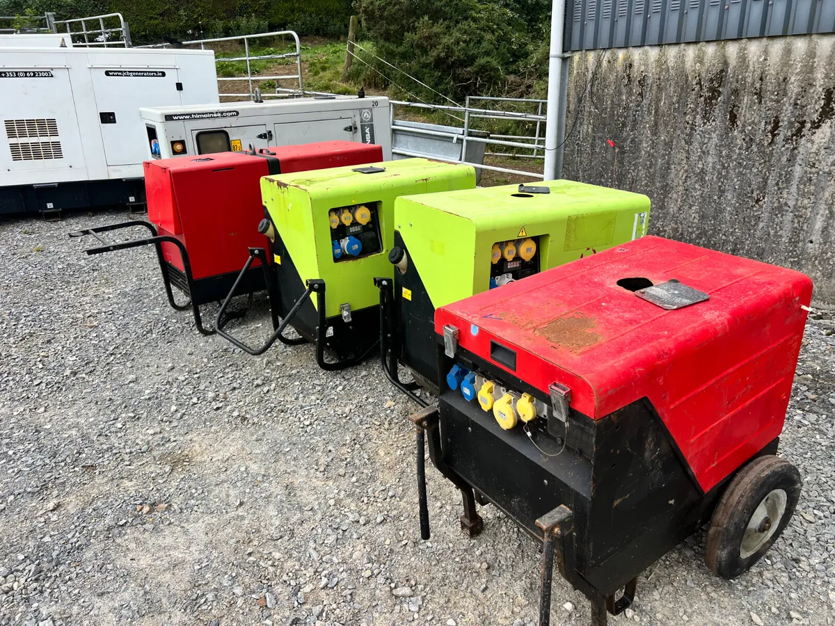 Pramac P6000 6KVA Generator - Yanmar Diesel - Image 1