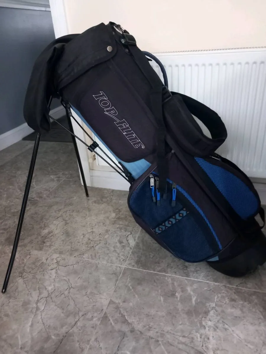 Top flite golf bag with stand - Image 2