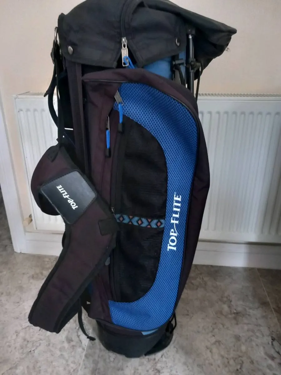 Top flite golf bag with stand - Image 4