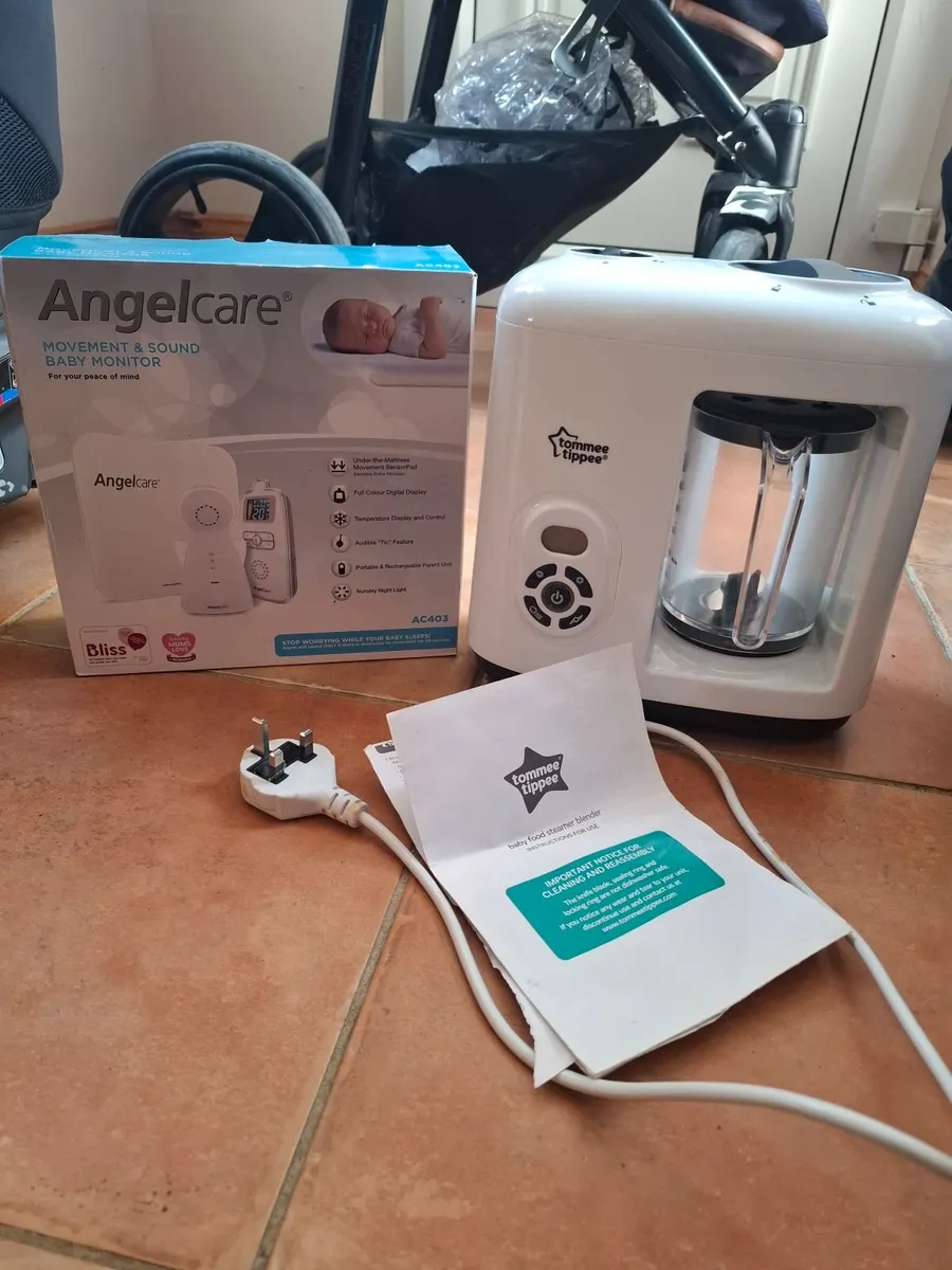 Baby Monitor And Baby Food Steamer blender - Image 1