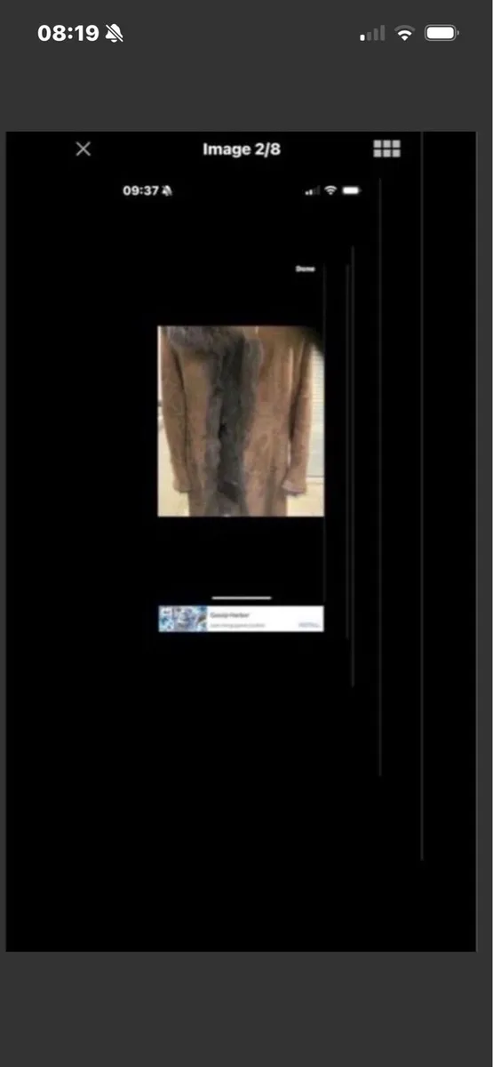 Andrew Mark Sherling Lamb Suede coat - Image 2