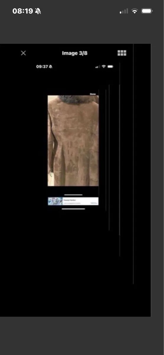 Andrew Mark Sherling Lamb Suede coat - Image 3
